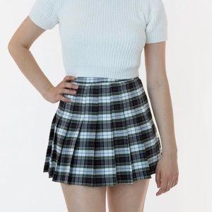 Plaid Tennis Schoolgirl Skirt